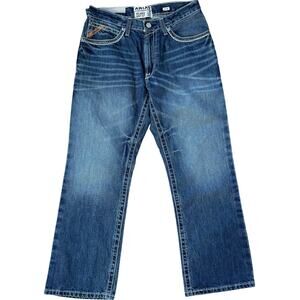 Ariat M4 Low Rise Coltrane Relaxed Boot Cut Jeans Mens SZ 32X30